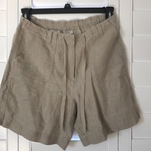J Jill linen shorts